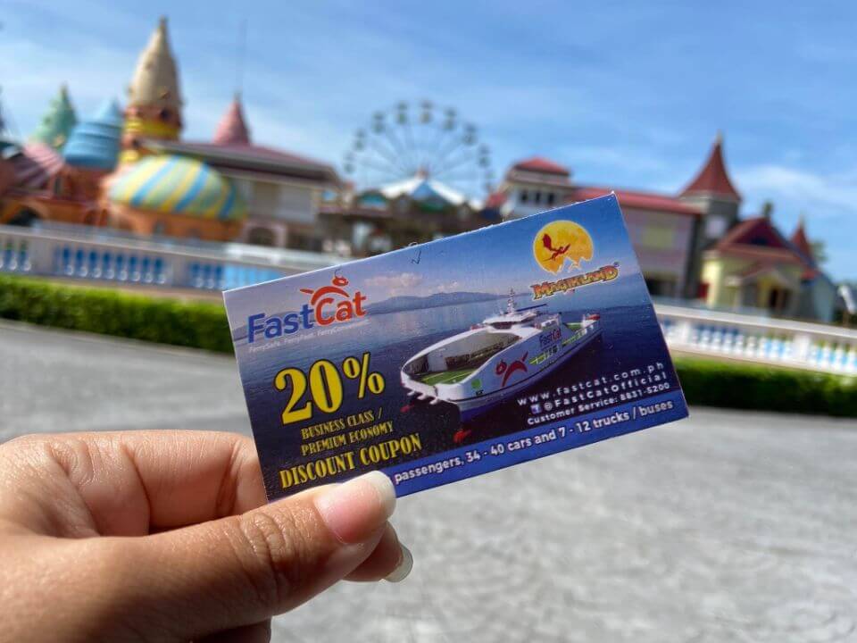 Magikland guests can now avail a 20% Discount on FastCat's Business Class/Premium Economy Tickets