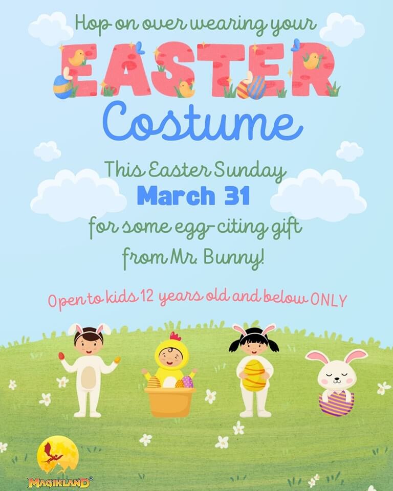 EASTER COSTUME at Magikland Park on March 31