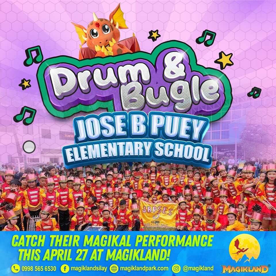 Don't Miss Out: Live Performance by Jose B.Puey Sr.Elementary School Drum and Bugle Corps at Magikland!