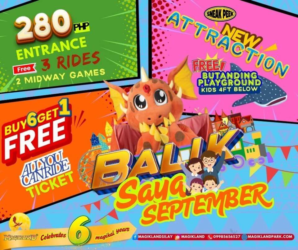 🎉 Balik Saya Promo sa Magikland – 6th Anniversary Celebration! 🎉