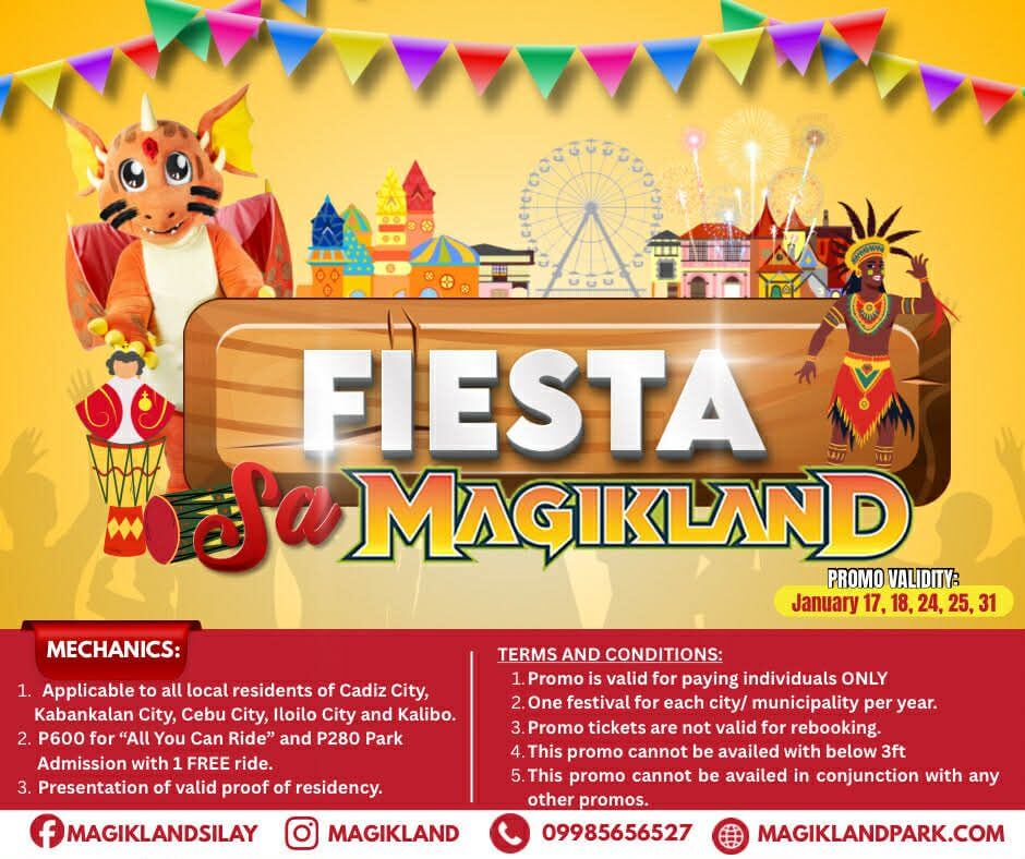 PROMO ALERT: Fiesta sa Magikland