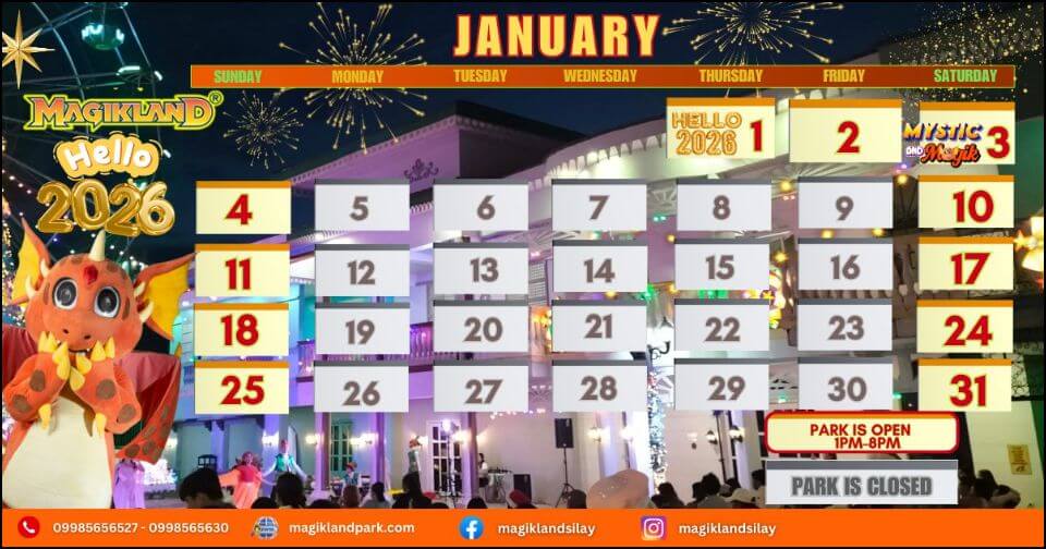 ✨🎉 Welcome to 2026 at Magikland! 🎠🌟