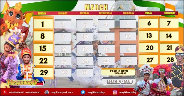 Marching with Fun on March at Magikland!