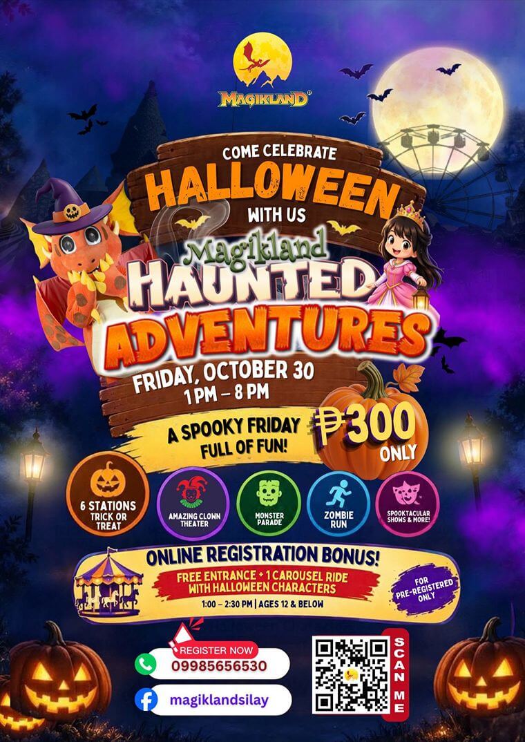 Magikland Haunted Adventures October 30 Promo